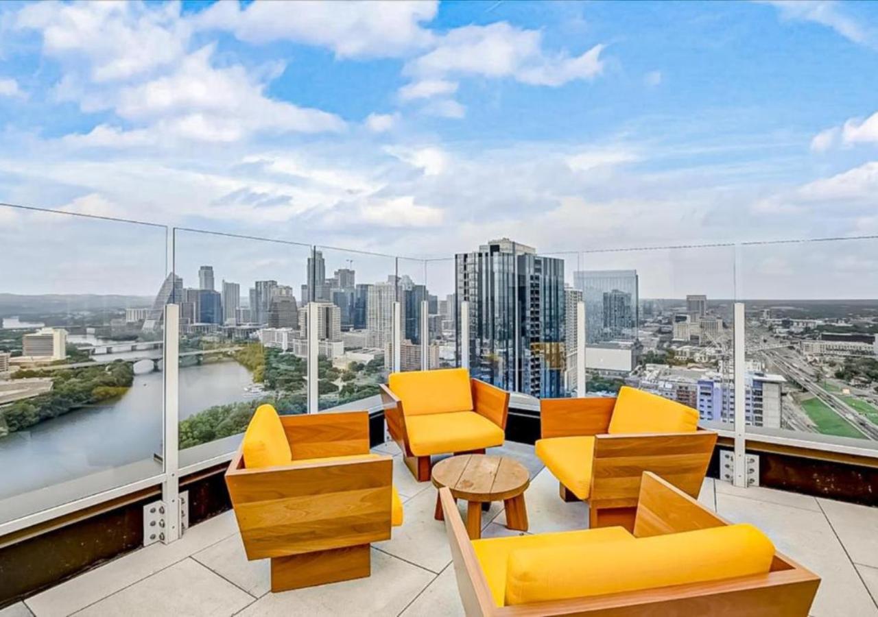 Modern Downtown Condo - Rooftop Pool - Top Amenities Austin Exterior photo